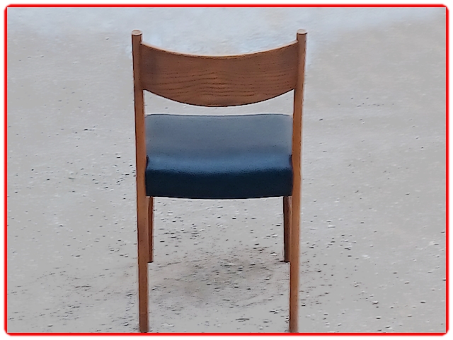 chaises scandinave vintage teck